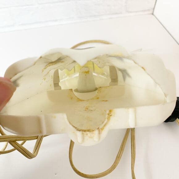 Vintage 1950 PARAMOUNT Plastic Lightup CHRISTMAS Angel Tree Topper Blowmold Rare - Picture 6 of 10